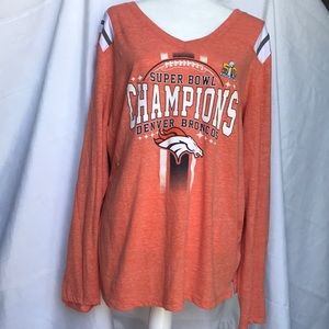 Women’s Long Sleeved Denver Broncos Shirt